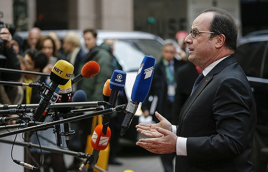 Hollande ostrzega przed wojną między Rosją a Turcją