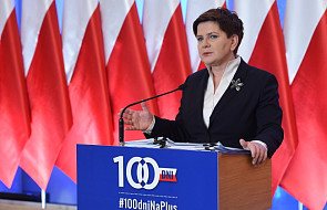 Beata Szydło podsumowuje 100 dni rządu