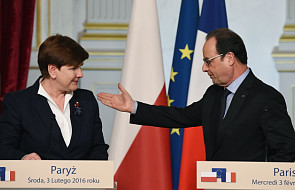 Szydło i Hollande o współpracy gospodarczej
