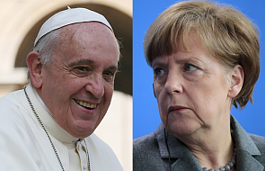 Papież po rozmowie z Angelą Merkel: była trochę wściekła