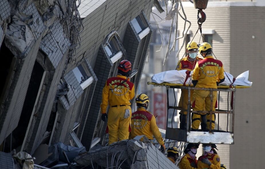 Tajwan: rośnie liczba ofiar trzęsienia ziemi