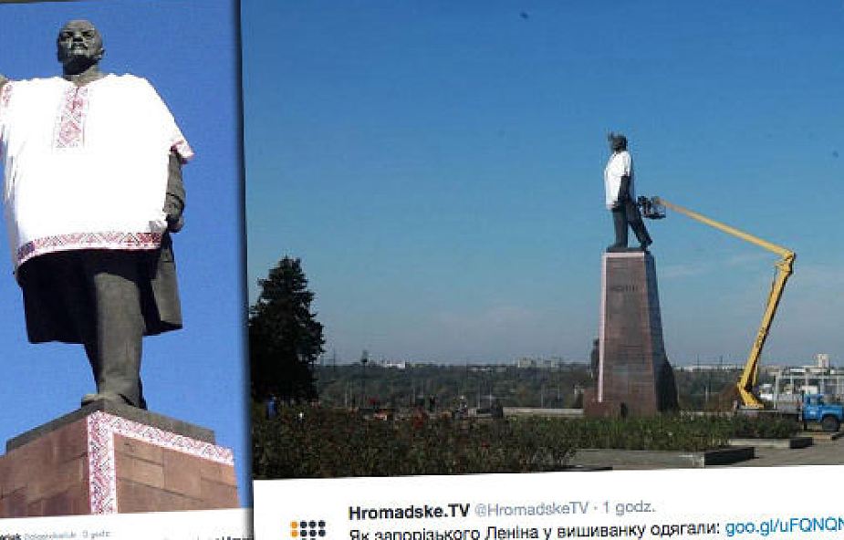 Ukraina: zdemontowano największy pomnik Lenina
