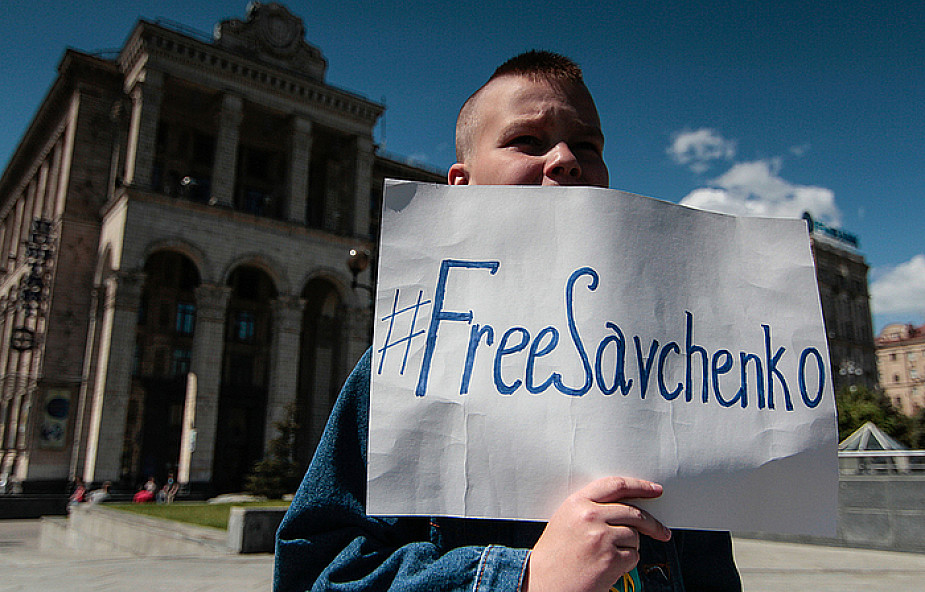 Ukraina: manifestacje za uwolnieniem Sawczenko