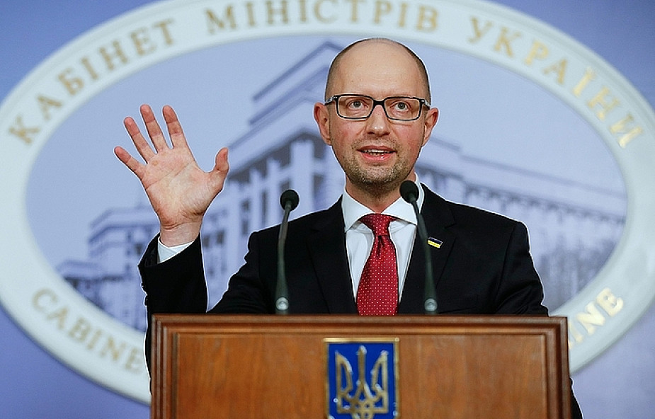 Ukraina: premier Jaceniuk rezygnuje ze stanowiska