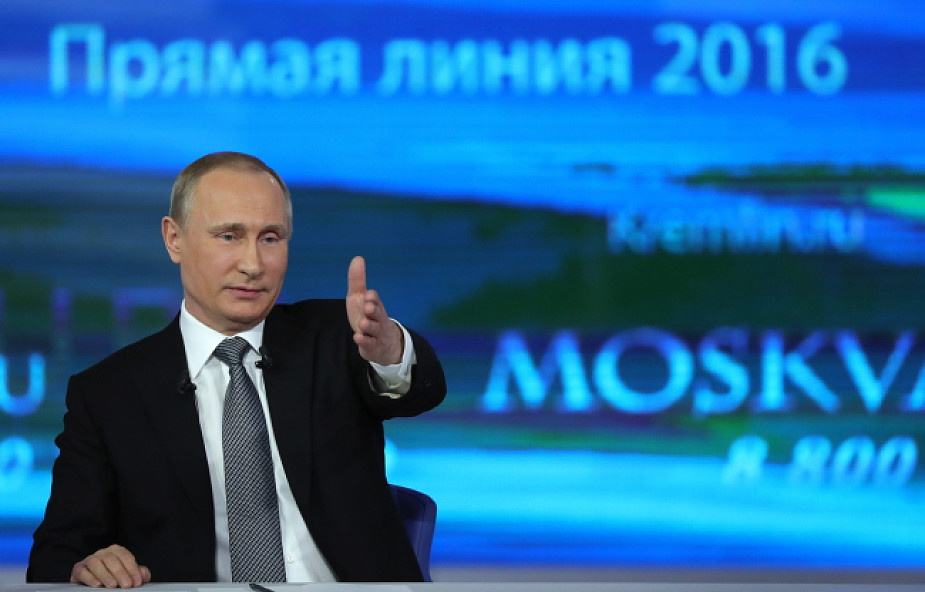 Putin wezwał Zachód, by wywarł wpływ na Ukrainę