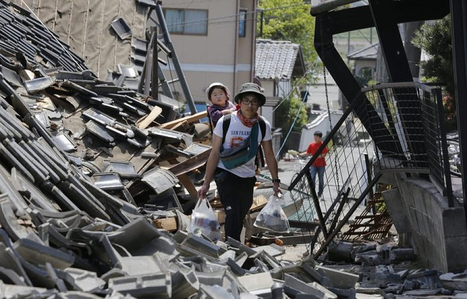 Japonia: trzęsienie ziemi na wyspie Kiusiu - 9 zabitych, setki rannych