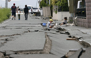 Rośnie liczba ofiar wstrząsów na wyspie Kiusiu