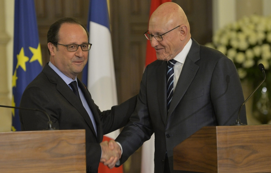 Hollande obiecał pomoc wojskową dla Libanu