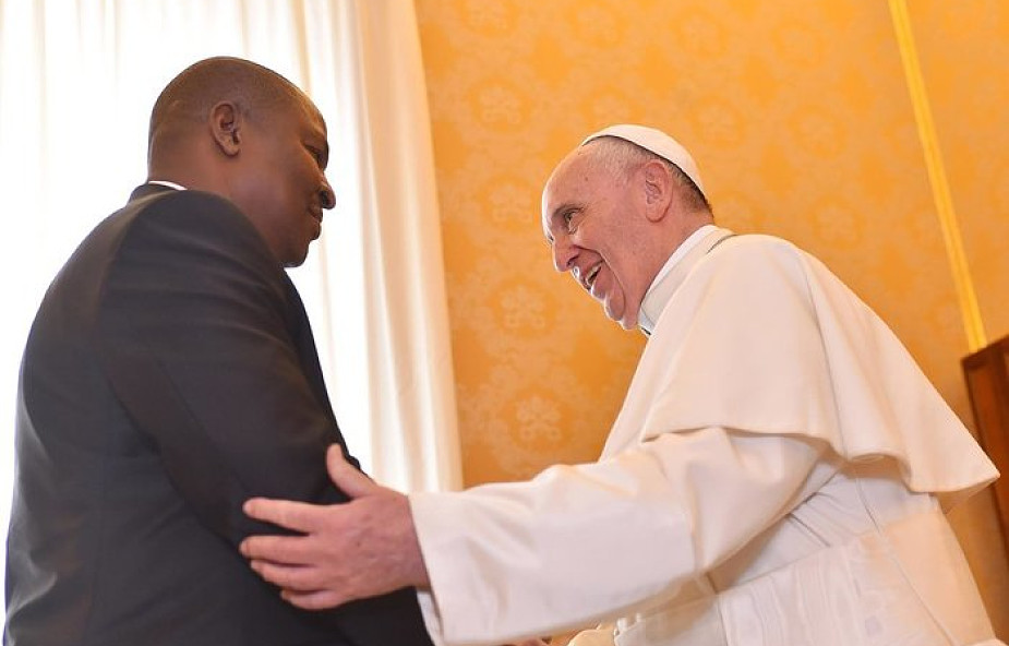 Papież Franciszek przyjął prezydenta RŚA
