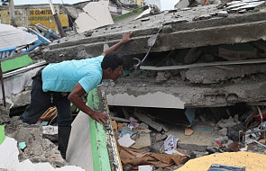 Ekwador: rośnie liczba ofiar trzęsienia ziemi