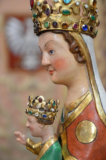 Unikatowe odkrycie przy renowacji figury Matki Bożej - zdjęcie w treści artykułu nr 1