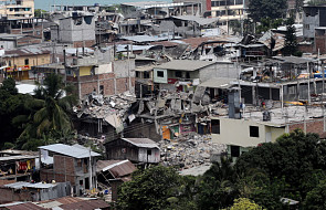 Ekwador: usuwanie zniszczeń pochłonie 13 proc. PKB