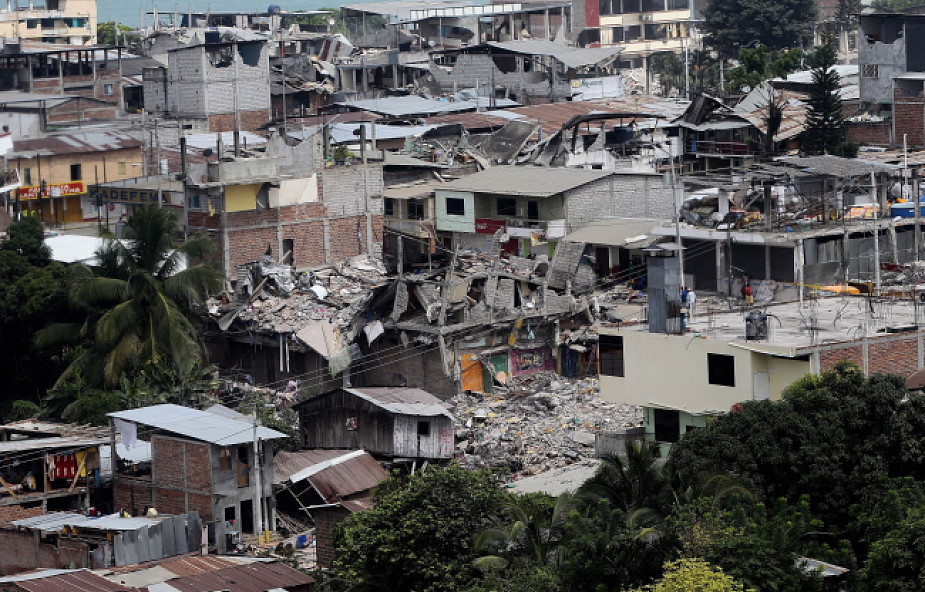 Ekwador: usuwanie zniszczeń pochłonie 13 proc. PKB