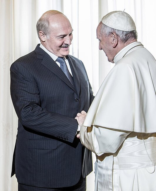 Papież przyjął na audiencji prezydenta Białorusi [GALERIA] - zdjęcie w treści artykułu nr 4