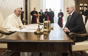 Papież przyjął na audiencji prezydenta Białorusi [GALERIA]