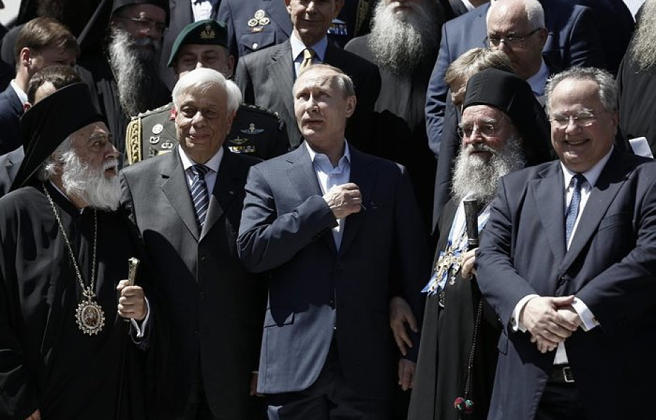 Grecja: Putin na górze Atos