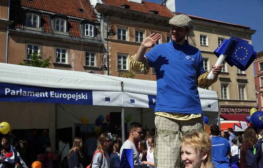 Parada Schumana pod hasłem "Tu jest Europa!"
