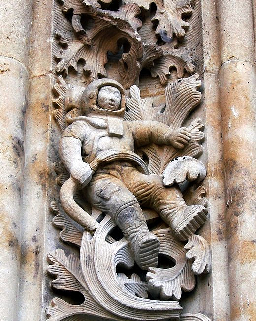 Tajemnica astronauty na katedrze z XVI wieku - zdjęcie w treści artykułu nr 1