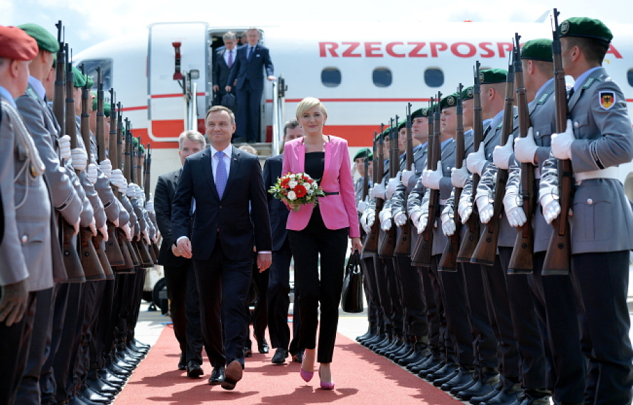 Para prezydencka przybyła do Berlina