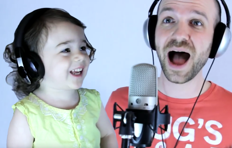 Zobacz teledysk nagrany przez ojca i jego 3-letnią córeczkę [WIDEO]