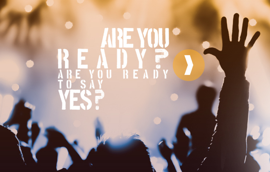 Are you ready to say YES? Rozgrzewka przed ŚDM