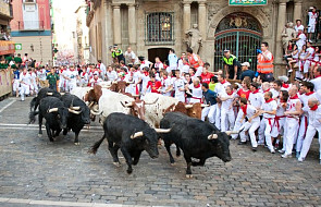 Hiszpania: ranni w gonitwie byków