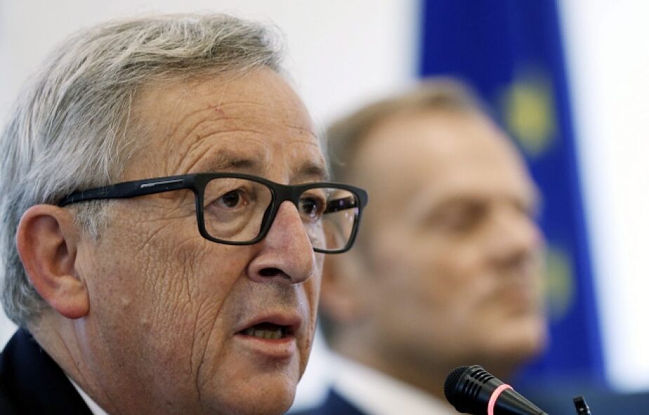 Juncker naciska na Theresę May w sprawie Brexitu