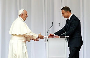 Papież Franciszek udał się na spotkanie z prezydentem