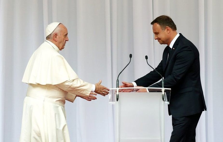 Papież Franciszek udał się na spotkanie z prezydentem