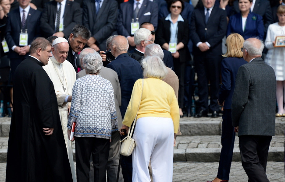 Papież przywitał się ze Sprawiedliwymi wśród Narodów Świata