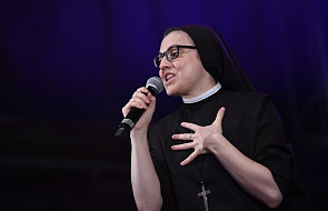 Siostra Cristina Scuccia zaśpiewała dla pielgrzymów