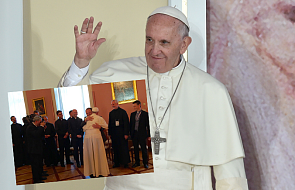 Papież Franciszek spotkał się z jezuitami w Krakowie