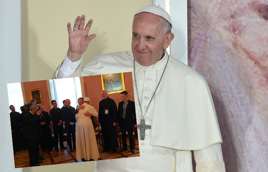 Papież Franciszek spotkał się z jezuitami w Krakowie