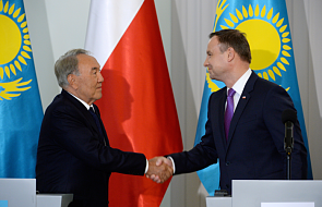 Duda i Nazarbajew chcą współpracy gospodarczej