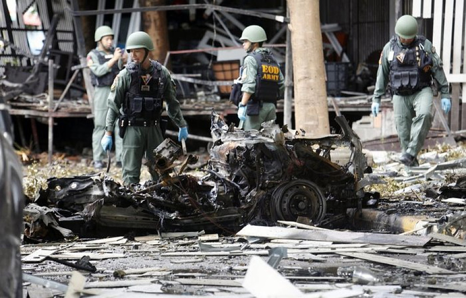 Tajlandia: zamachy bombowe, zginęła jedna osoba