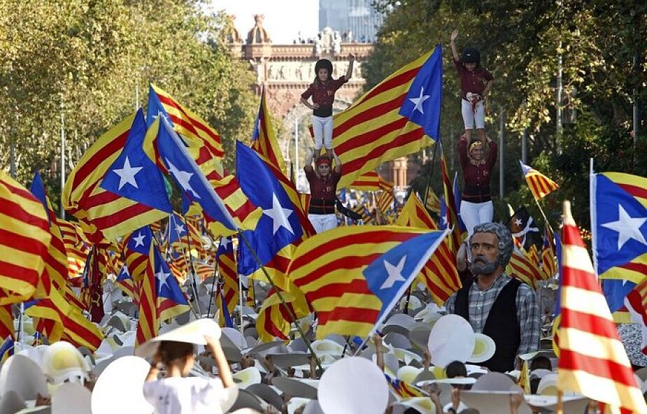 Hiszpania: Katalończycy manifestowali za niepodległością