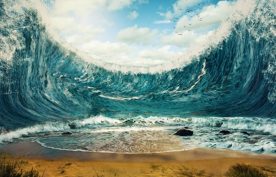 Historia tsunami w piasku zapisana