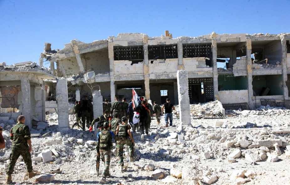 Siły rządowe posuwają się naprzód w starym Aleppo