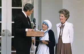 "Matka Teresa potraktowała Reagana jak studenta"