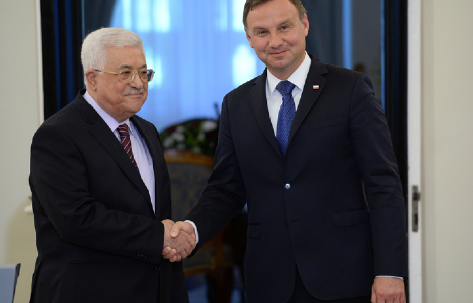 Duda i Abbas o rozwiązaniu konfliktu izraelsko-palestyńskiego