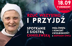 Siostra Chmielewska i… Owca, czyli zapraszamy na 7. urodziny DEON.pl