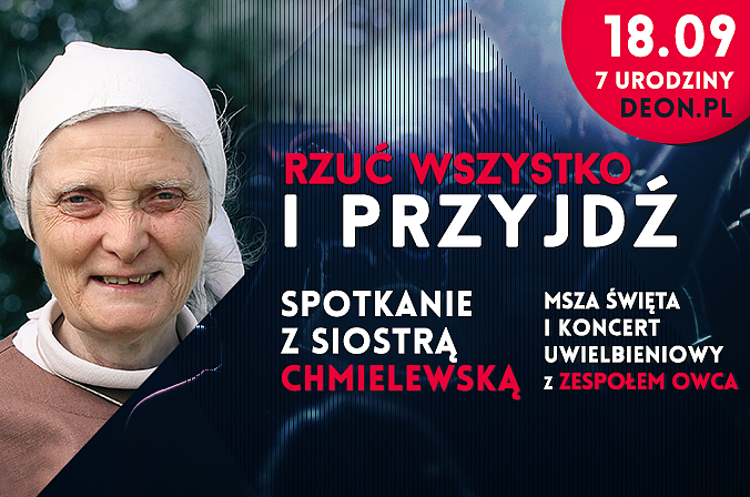 Siostra Chmielewska i… Owca, czyli zapraszamy na 7. urodziny DEON.pl - zdjęcie w treści artykułu