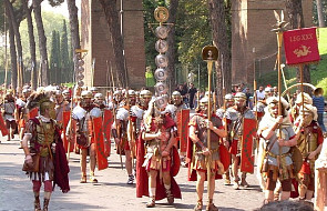 Legiony rzymskie w Pałacu Kultury i Nauki