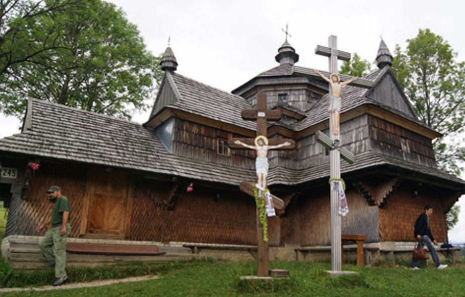 Łódź: wystawa pokazująca huculskie cerkwie