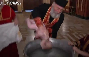 To najbardziej "widowiskowy" chrzest na świecie