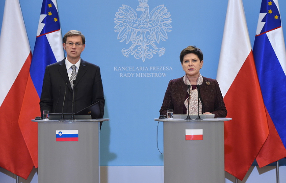 Premierzy Polski i Słowenii zgodnie o kryzysie migracyjnym