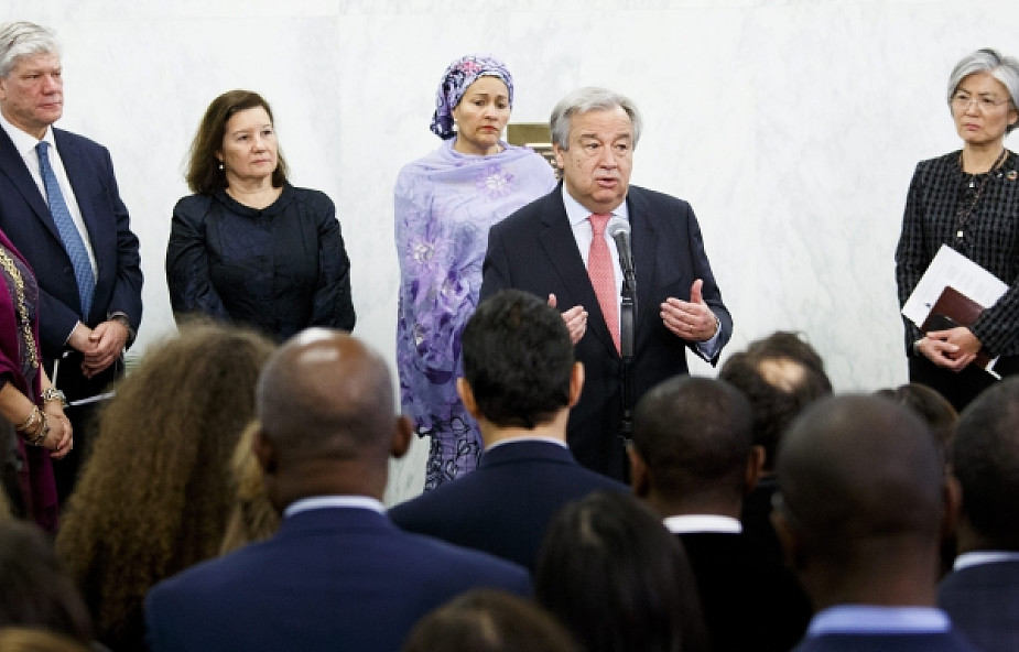 Nowy szef ONZ: trzeba rozwiązać "straszne problemy" świata