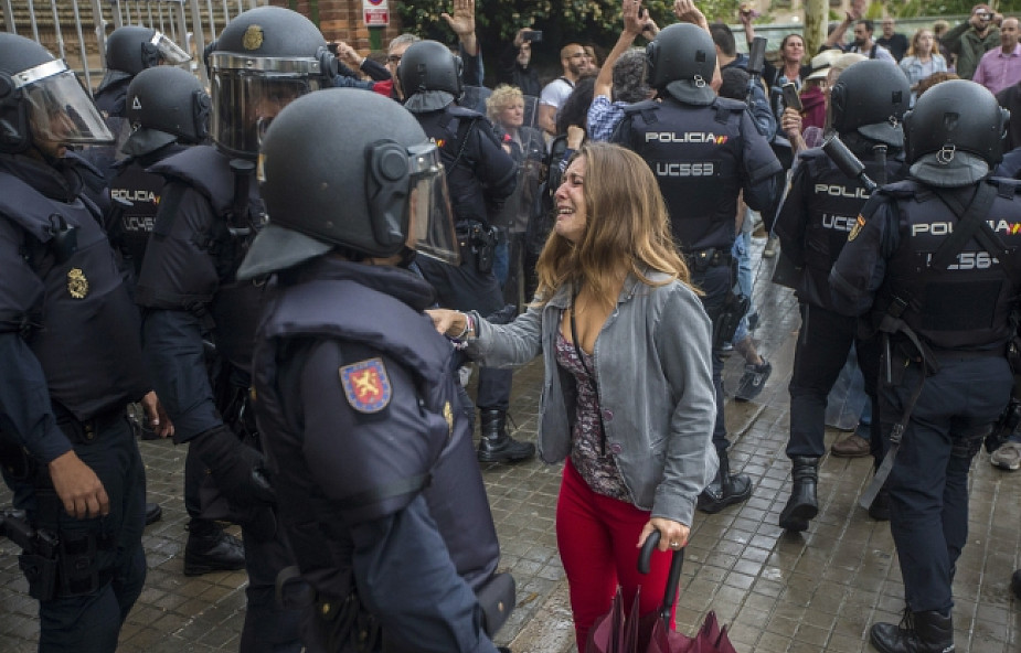 Władze Katalonii: 337 osób rannych w wyniku działań hiszpańskiej policji