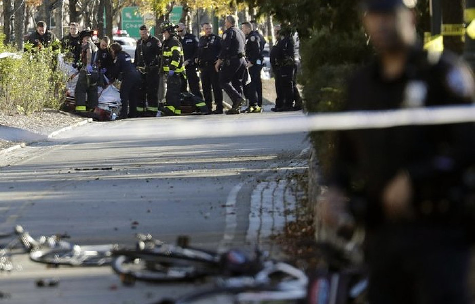USA: 8 zabitych, 11 rannych w ataku na nowojorskim Manhattanie