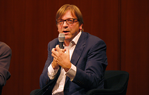 Verhofstadt: jestem na czarnej liście Putina, teraz będę na liście Kaczyńskiego
